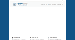 Desktop Screenshot of capstoneinstitute.org